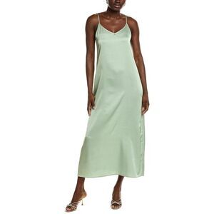Point Womens  Satin Slip Dress